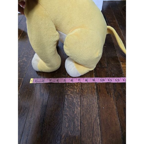Vintage Disney Hasbro 2002 The Lion King Simba Plush 20" Set of 2 large - Picture 14 of 16